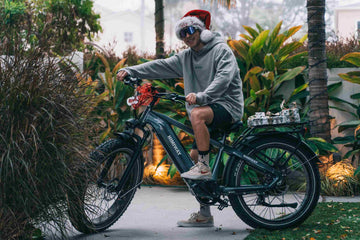 Fahrrad-Festtagszauber: Himiway Zebra E-Fatbike für ein magisches Weihnachten