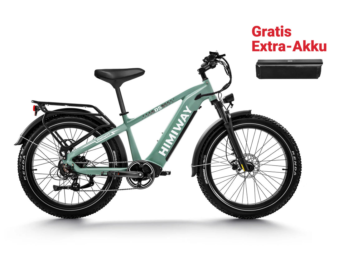Himiway D5 (Zebra) – 26-Zoll E-Fatbike für jedes Terrain