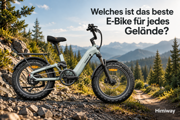Welches ist das beste E-Bike für jedes Gelände?