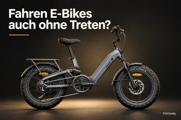 Fahren E-Bikes auch ohne Treten?