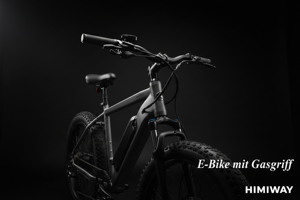 E-Bike mit Gasgriff