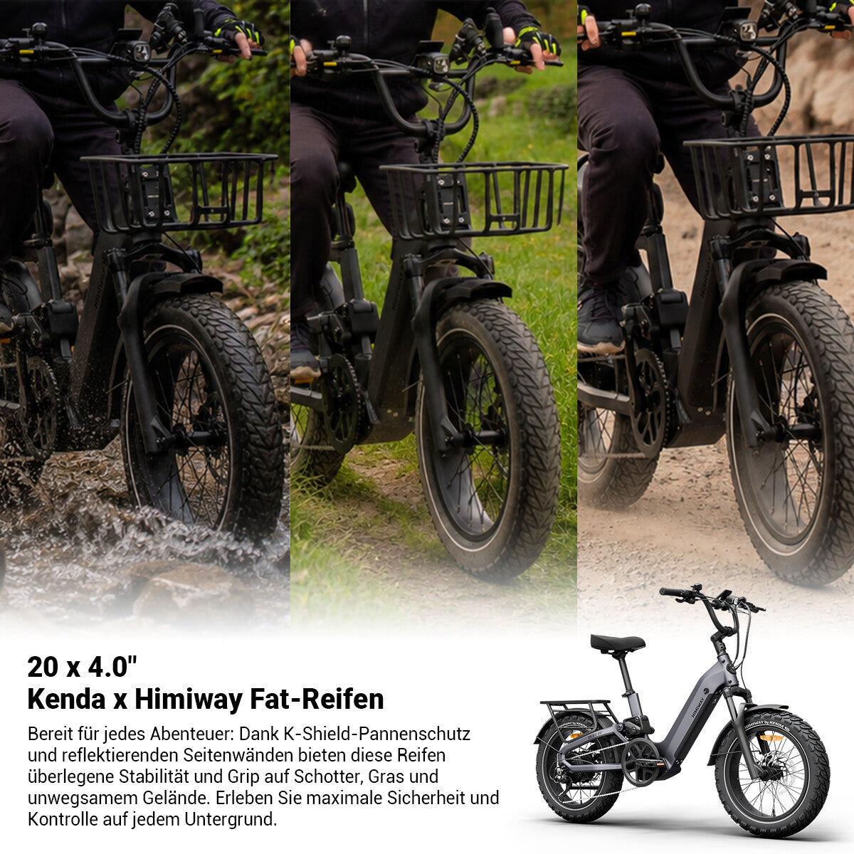 D5 2.0 20 Zoll Ready-to-Ride Paket