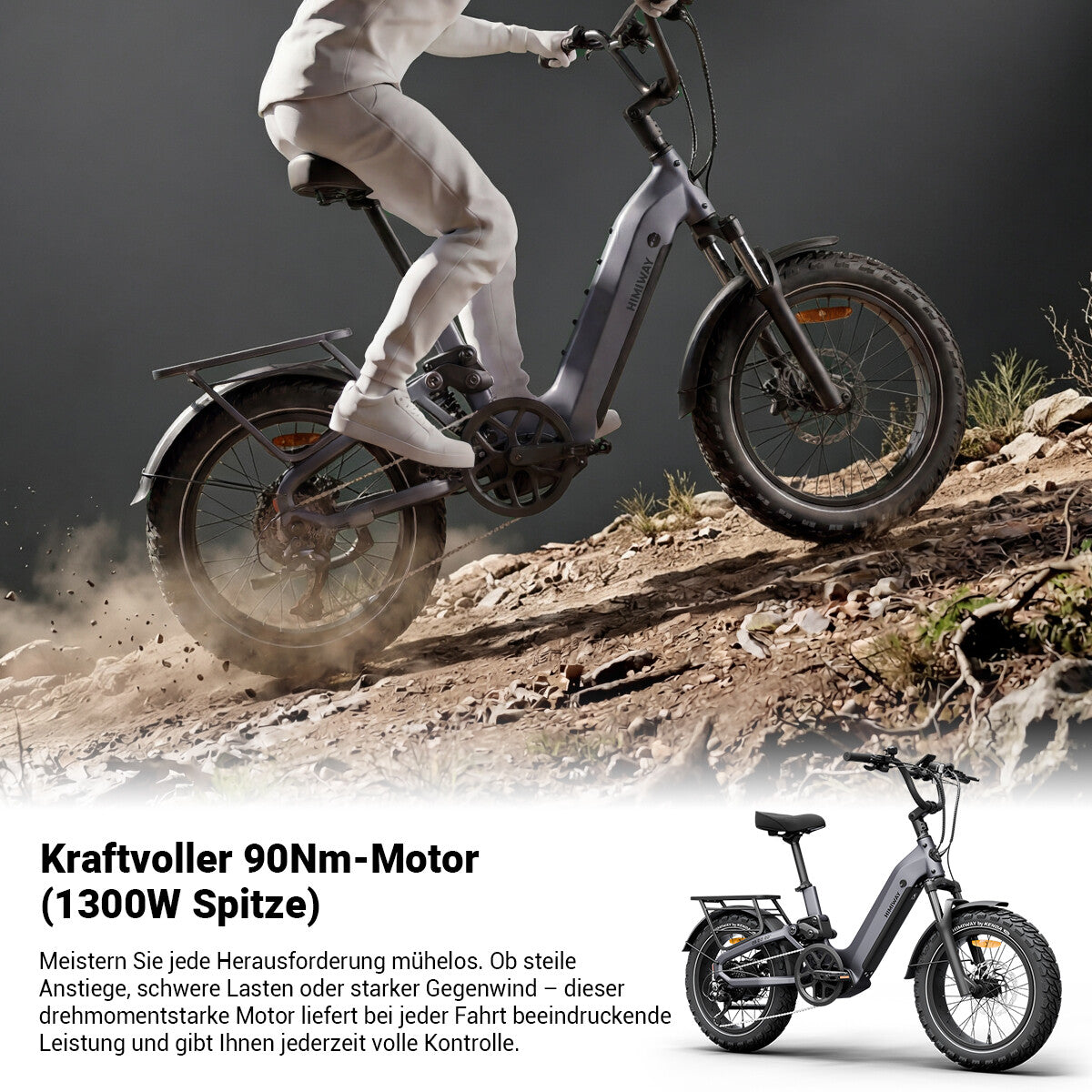 D5 2.0 20 Zoll Ready-to-Ride Paket