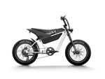 Weiß Version vom Himiway C5 Ultra E-Bike im Motorrad-Stil