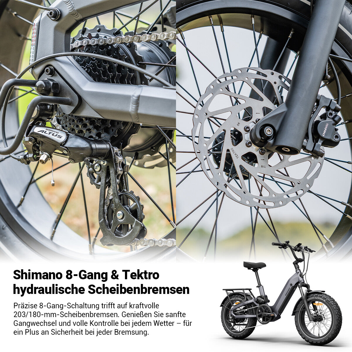 D5 2.0 20 Zoll Ready-to-Ride Paket